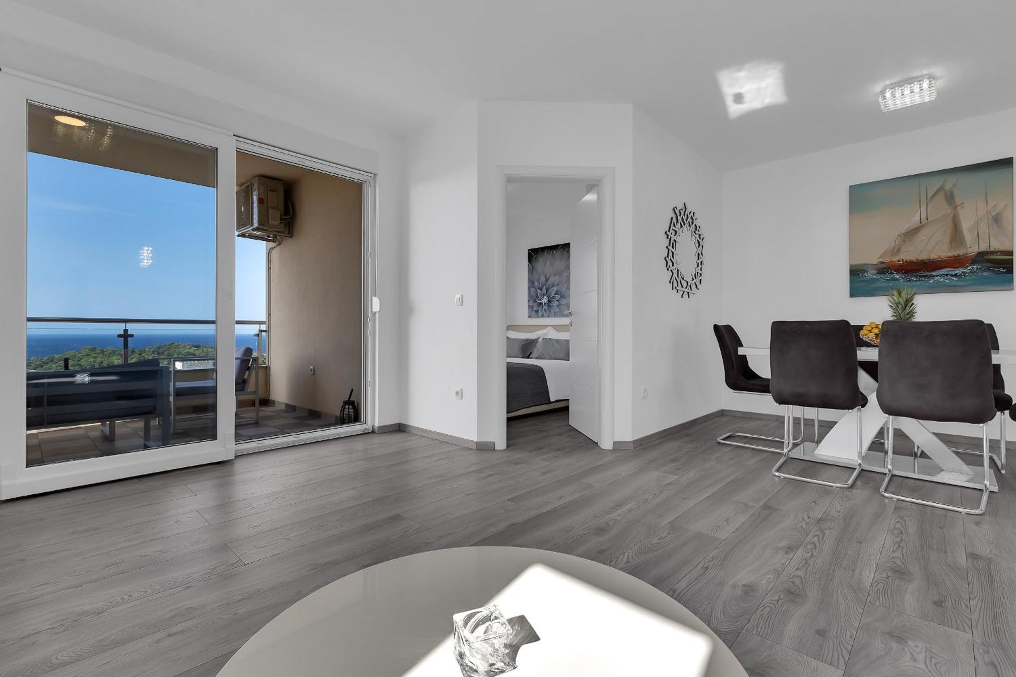 Sea View Apartments Dammi With Free Parking Makarska Bagian luar foto