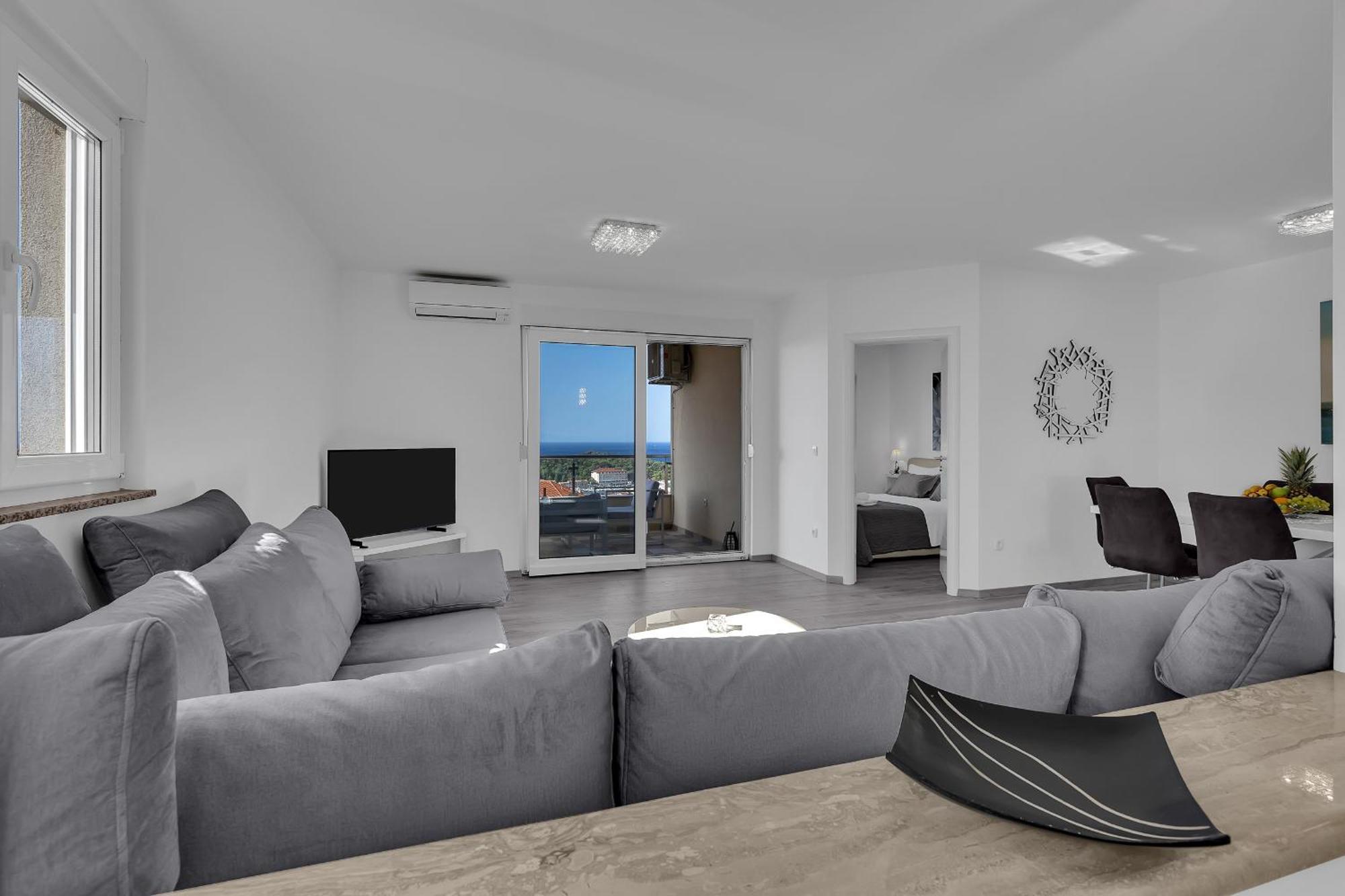 Sea View Apartments Dammi With Free Parking Makarska Bagian luar foto