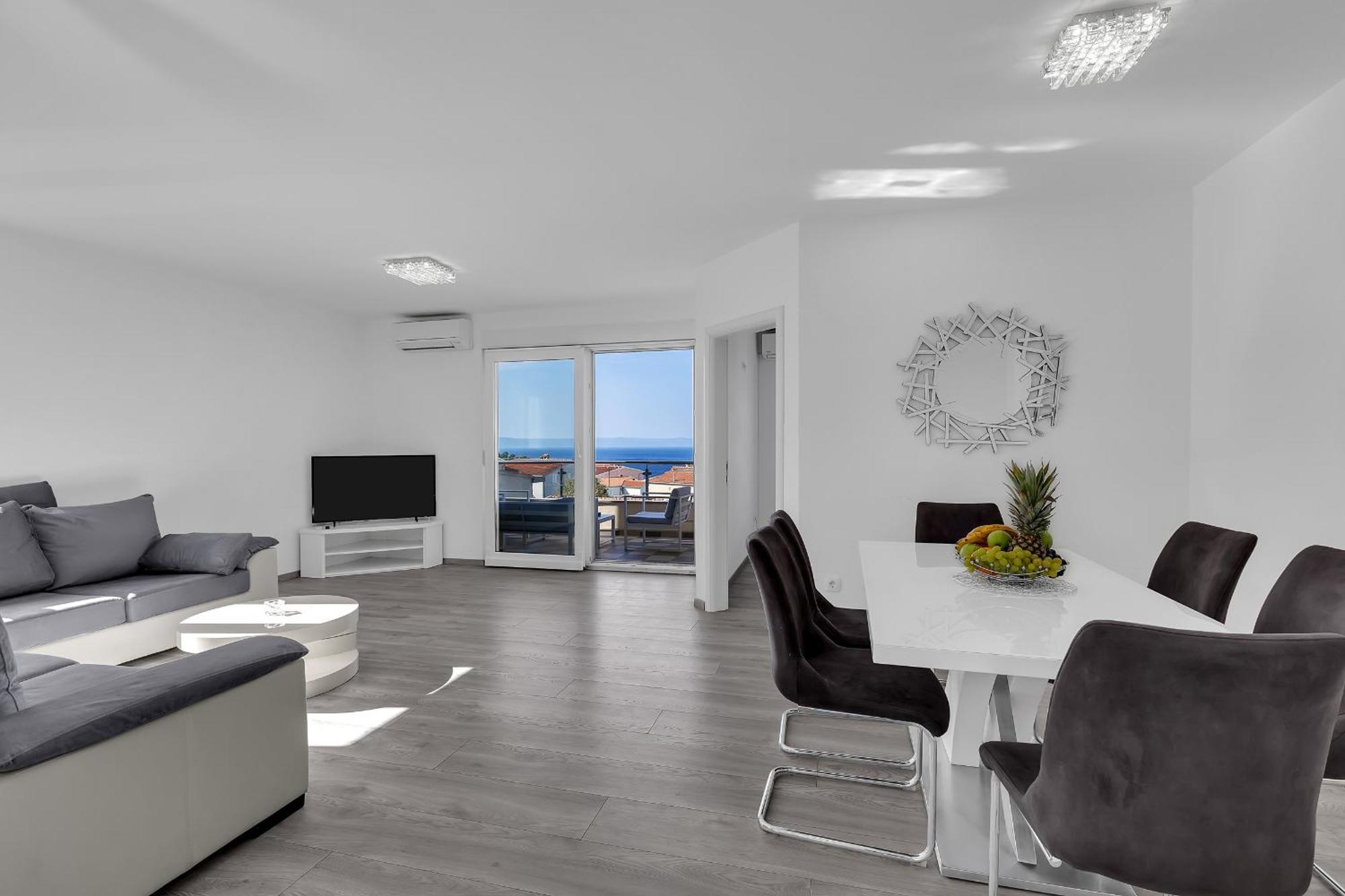 Sea View Apartments Dammi With Free Parking Makarska Bagian luar foto