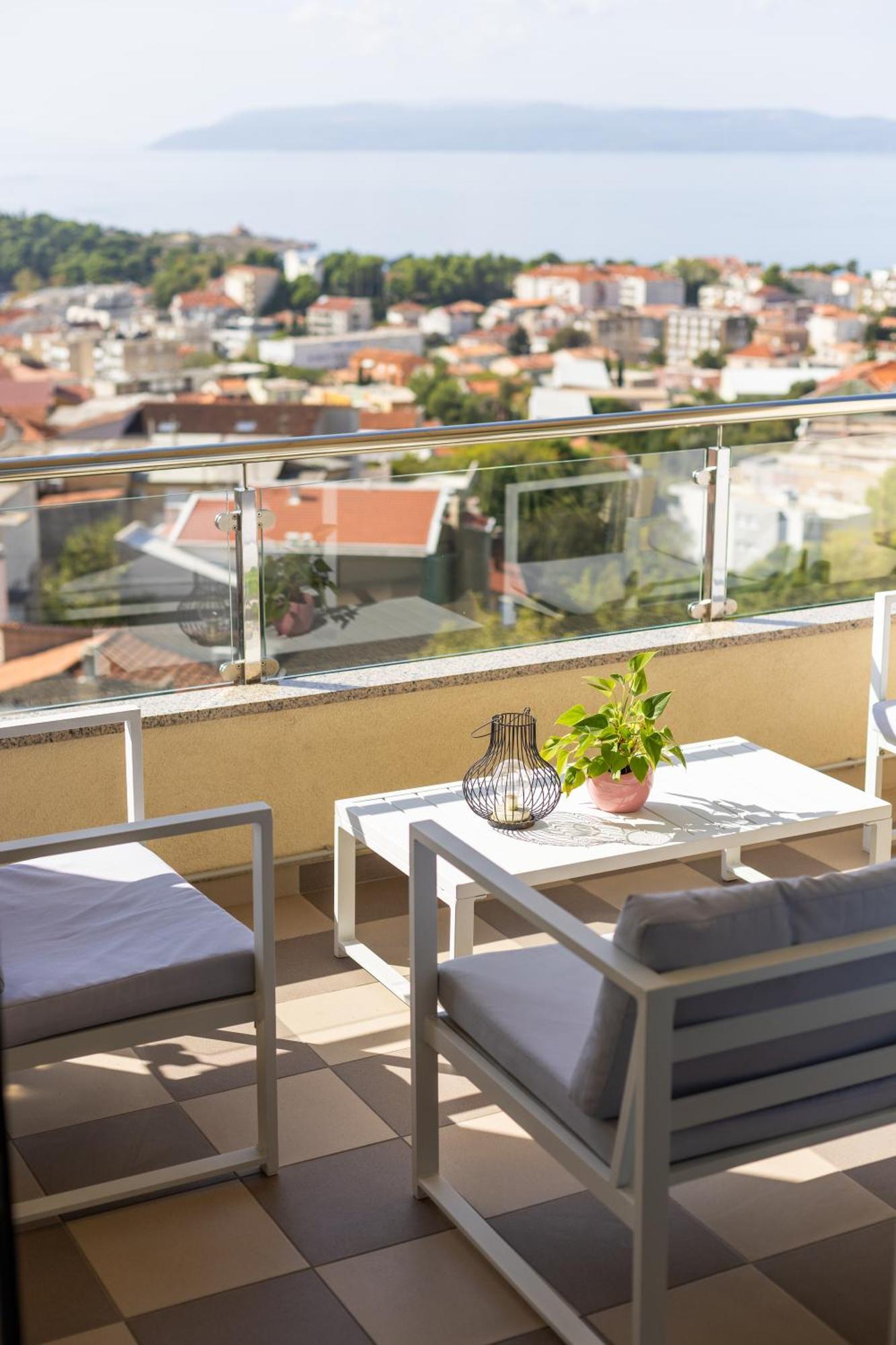 Sea View Apartments Dammi With Free Parking Makarska Bagian luar foto