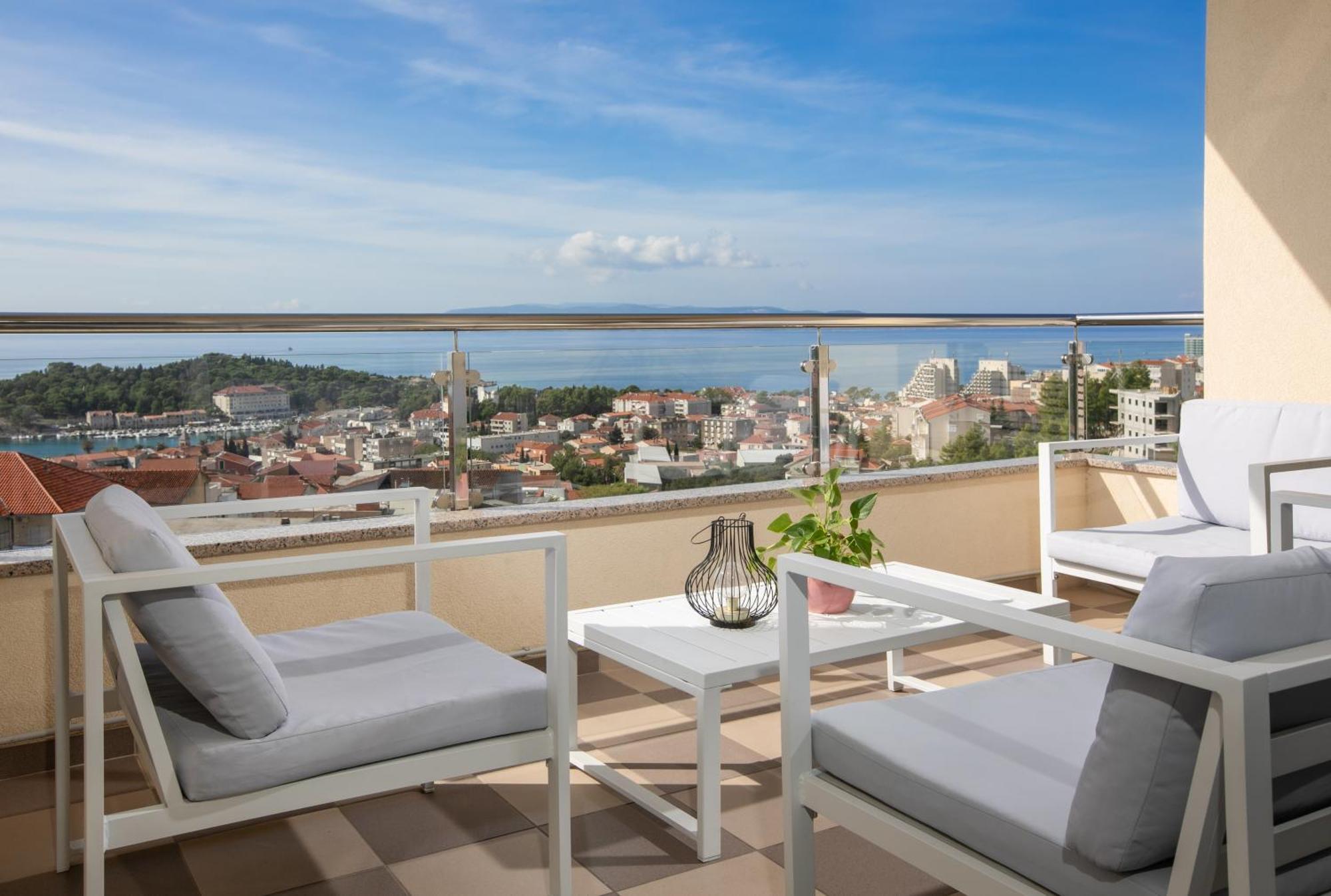 Sea View Apartments Dammi With Free Parking Makarska Bagian luar foto