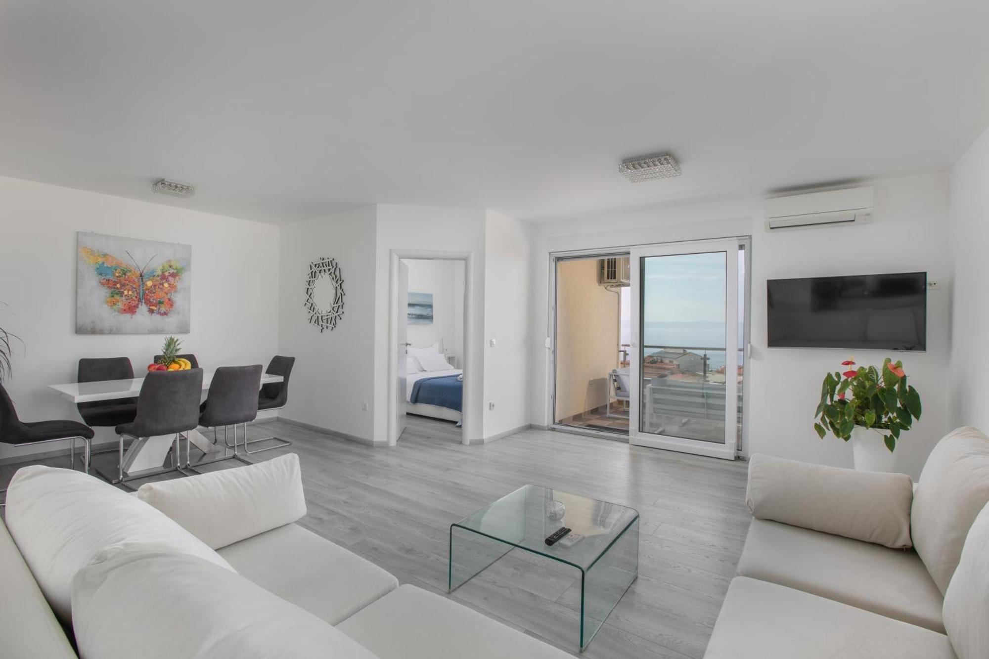 Sea View Apartments Dammi With Free Parking Makarska Bagian luar foto
